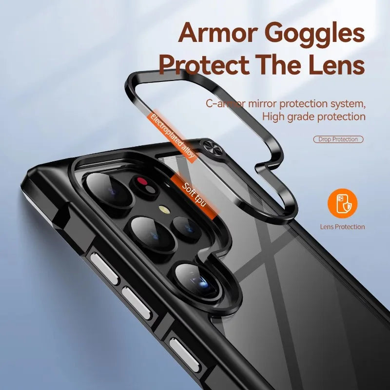 Heavy Duty Hybrid Armor Case for Samsung Galaxy S25 Series