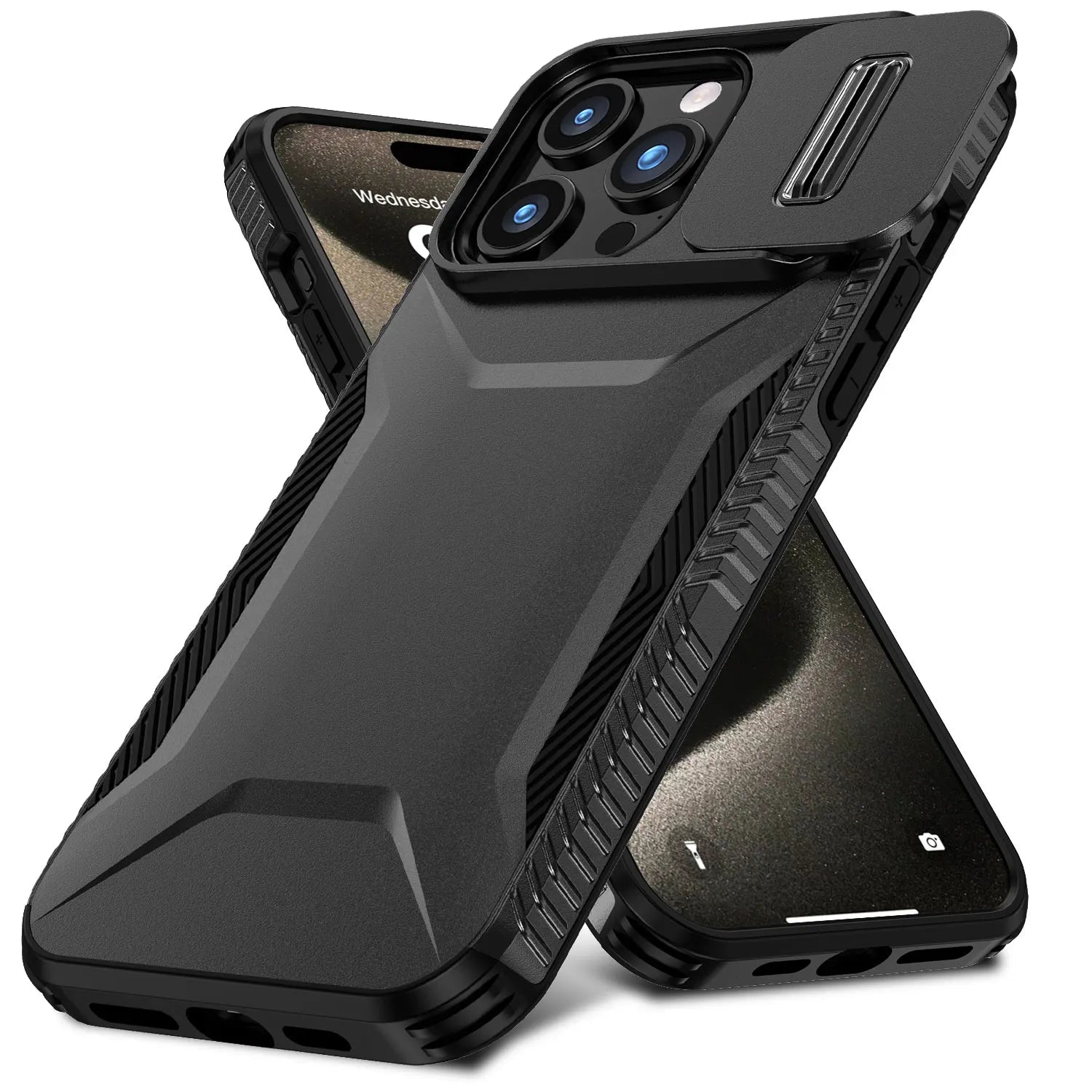 Rugged Armor Shockproof Phone Case for iPhone 14 Series