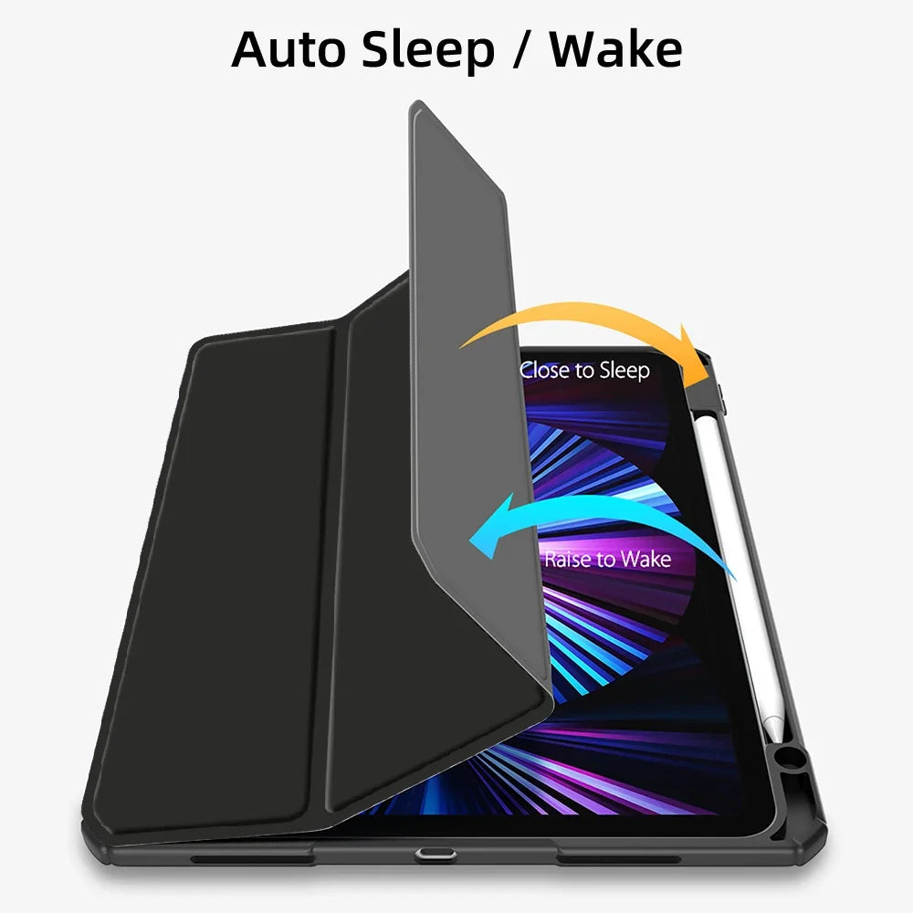 iPad Air M3 (2025) Smart Case with Pencil Holder