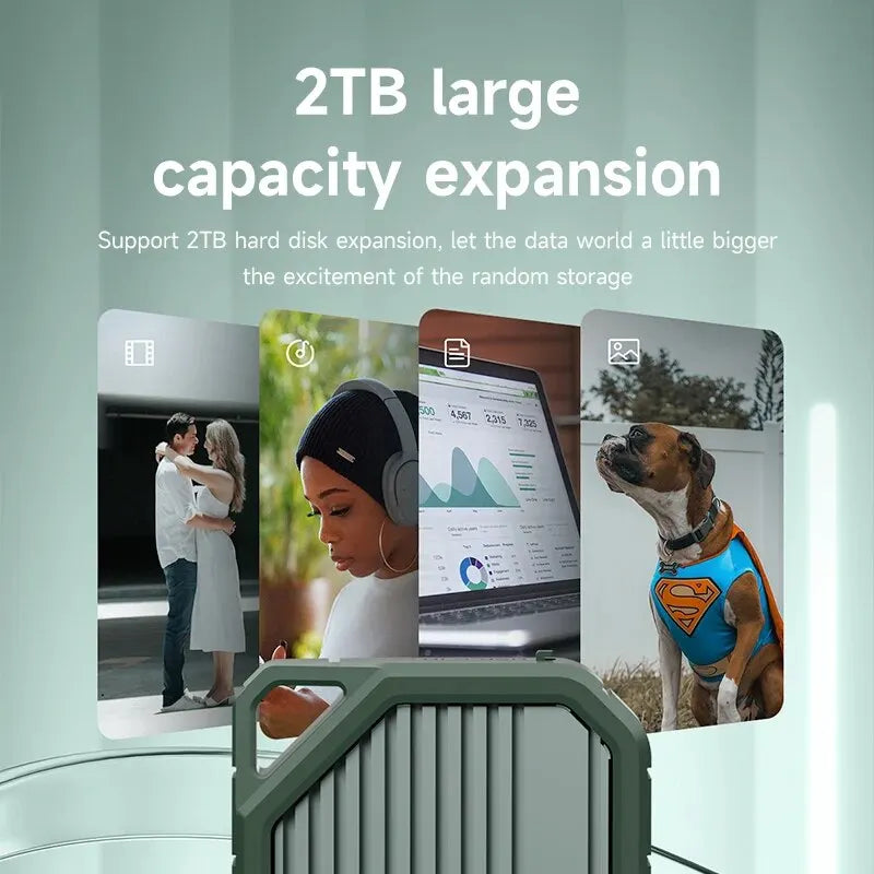 Hagibis USB 3.2 Gen 2 10Gbps 2230 M.2 NVMe SSD Enclosure