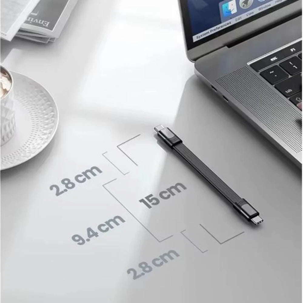 Minisopuru Thunderbolt-Compatible USB4 Short Cable