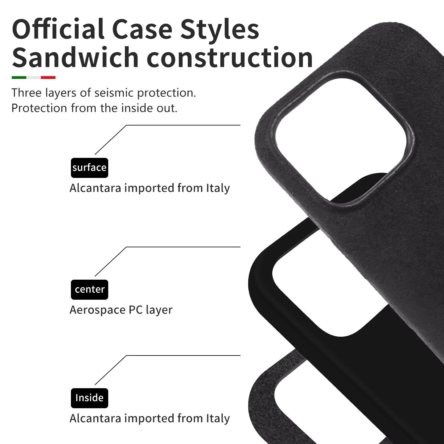 Luxury Alcantara MagSafe Case for iPhone 16 Series