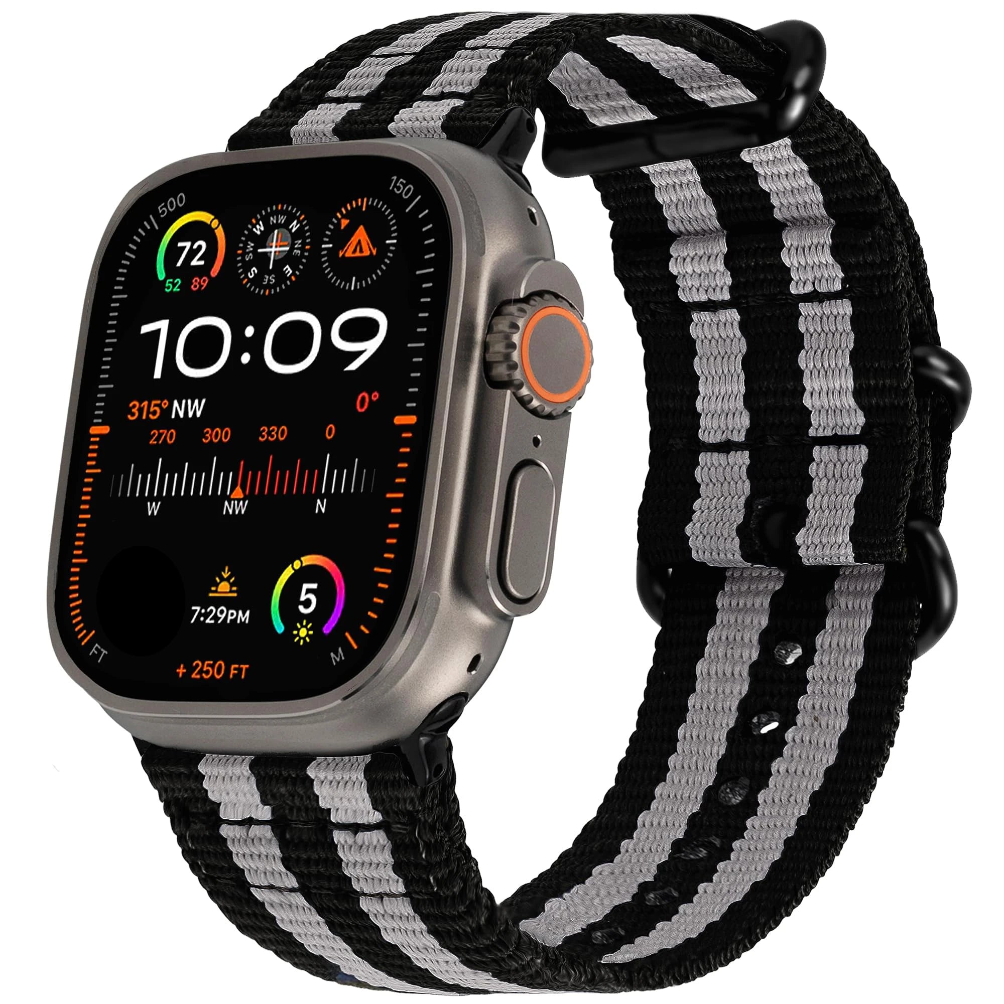 Lightweight Woven Nylon Strap for Apple Watch