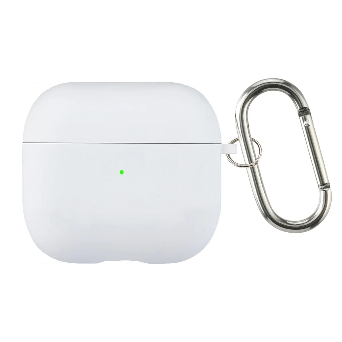 Inner Flocking Silicone and PC Keychain Case for AirPods Pro 2