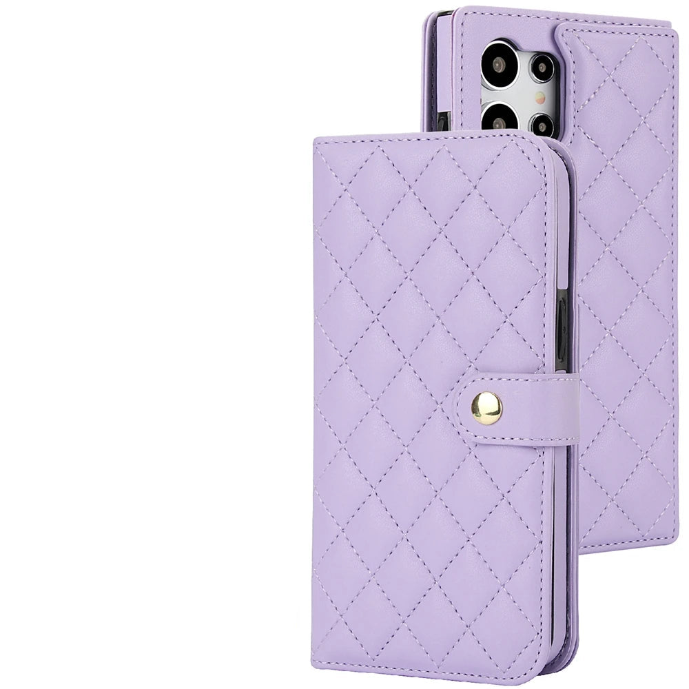 Multi-Functional Crossbody Wallet Case with Card Holder for Samsung Galaxy S25 Series