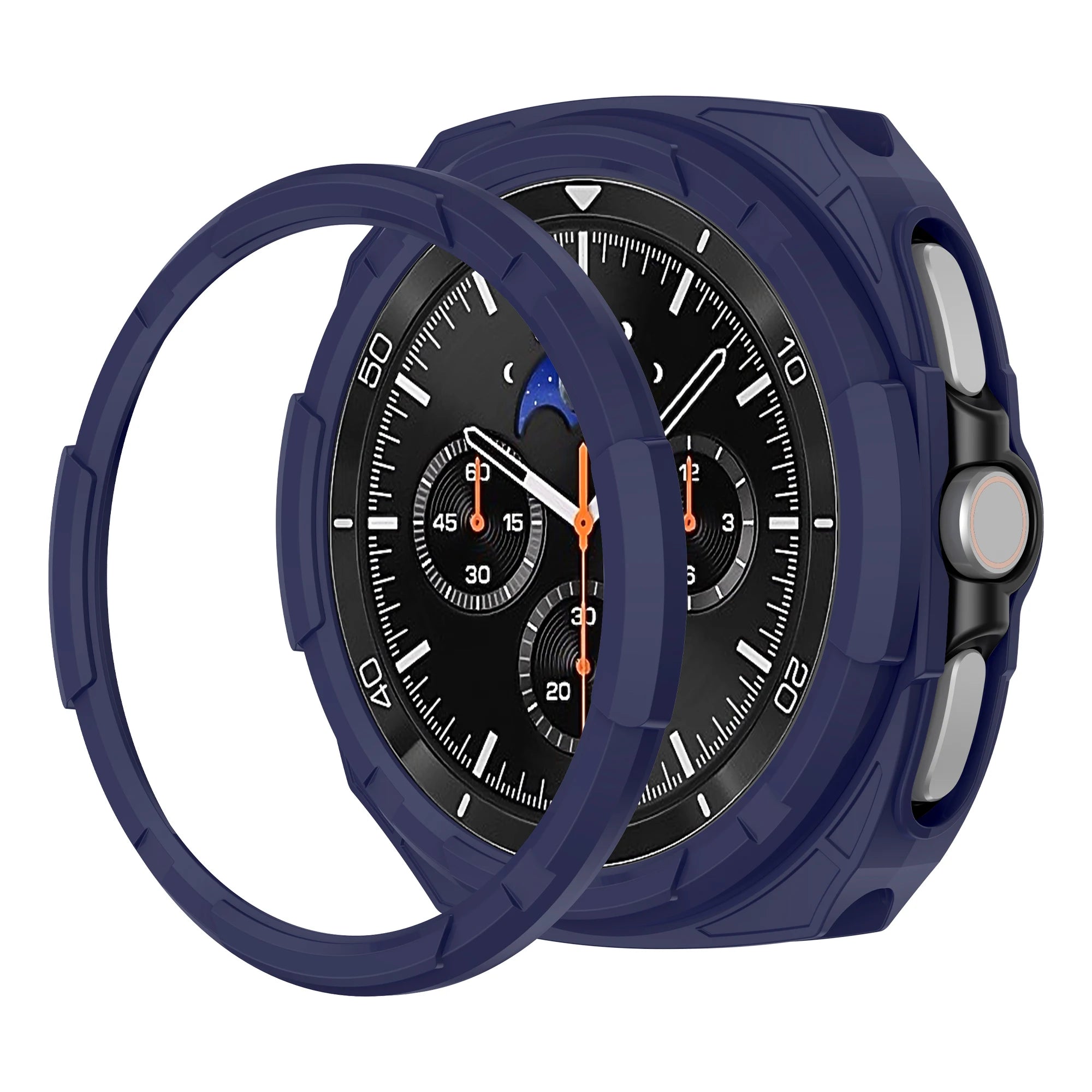 Shockproof Rugged Bezel TPU Case for Samsung Galaxy Watch 8 Classic
