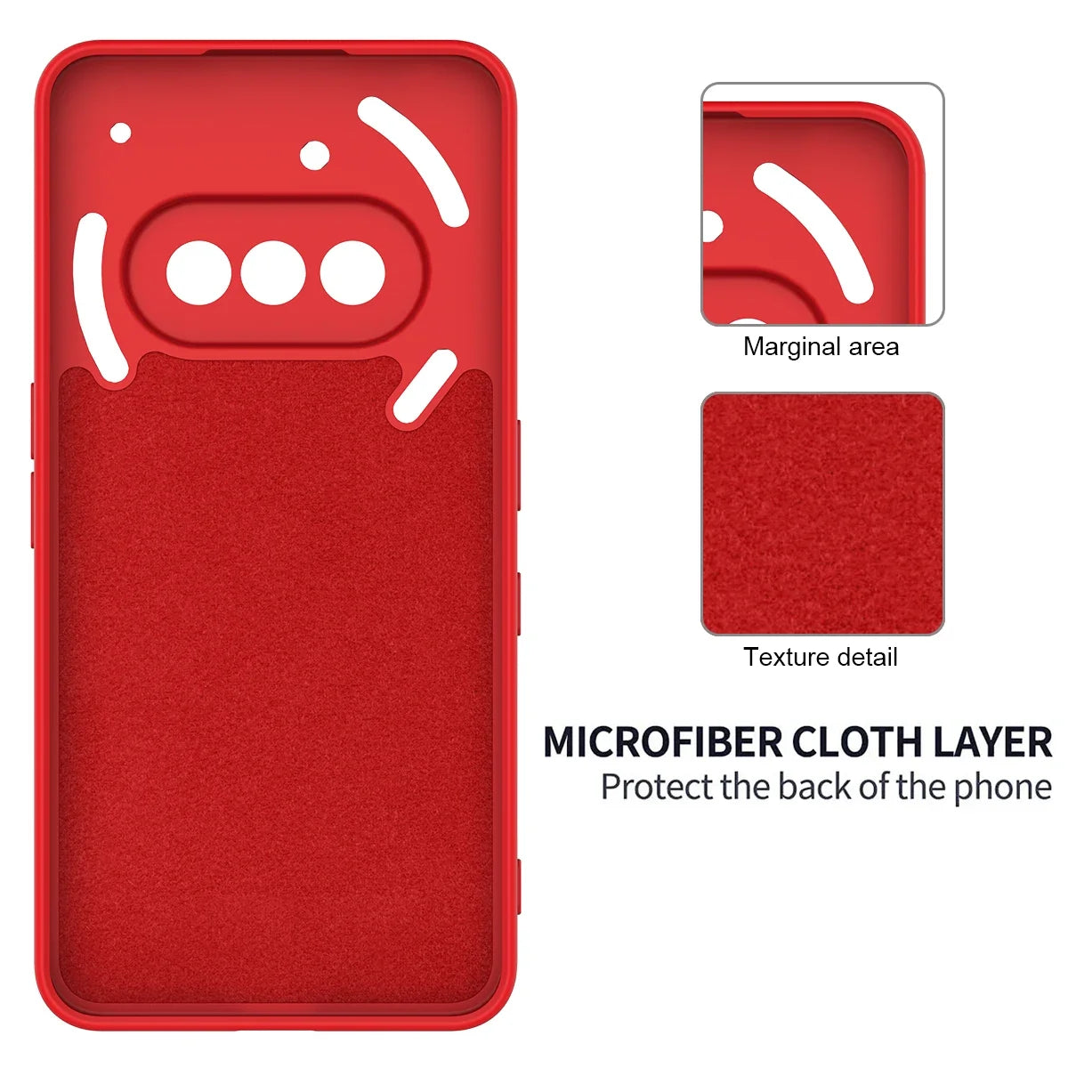 Premium Liquid Silicone Lanyard Case Shockproof Matte for Nothing Phone 3a / 3a Pro