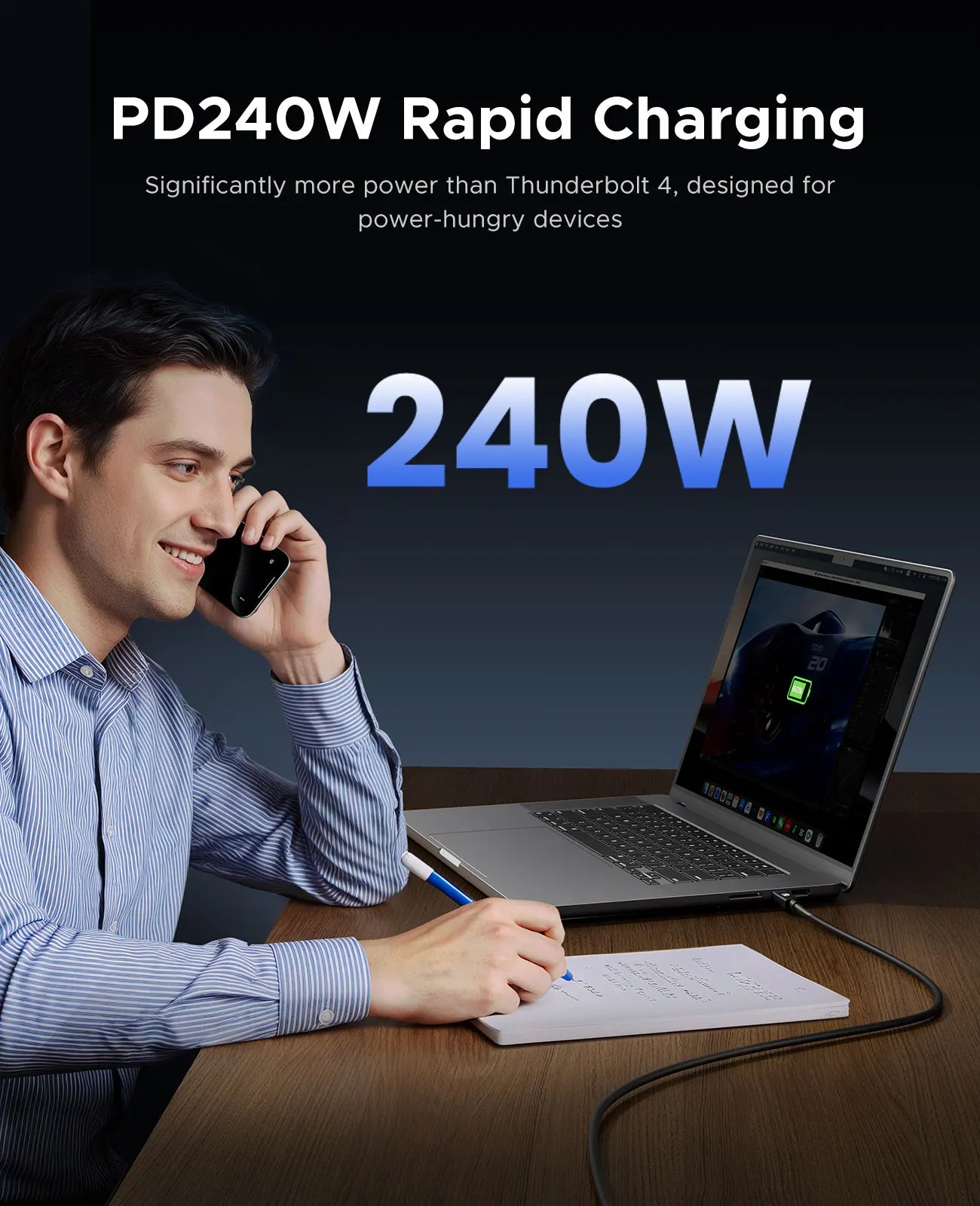 ORICO USB-C Thunderbolt 5 Cable