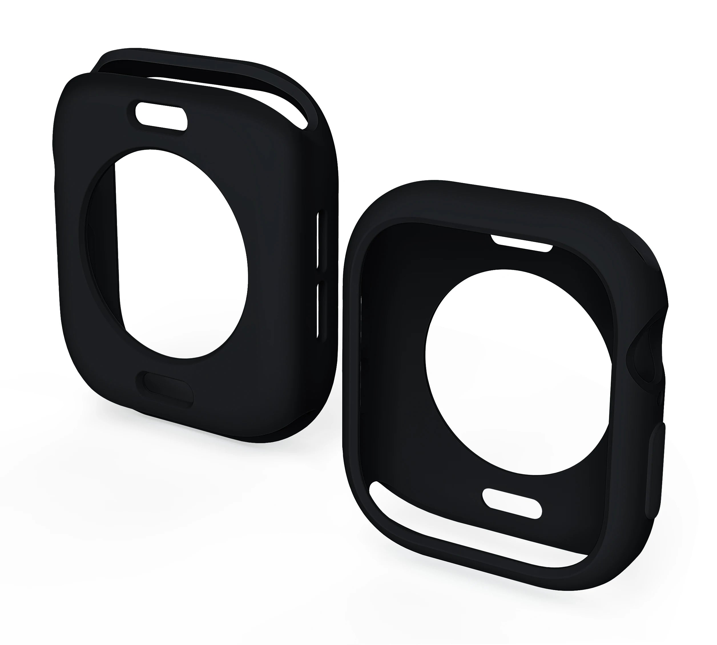 Candy Color Soft Silicone Bumper Case for Apple Watch