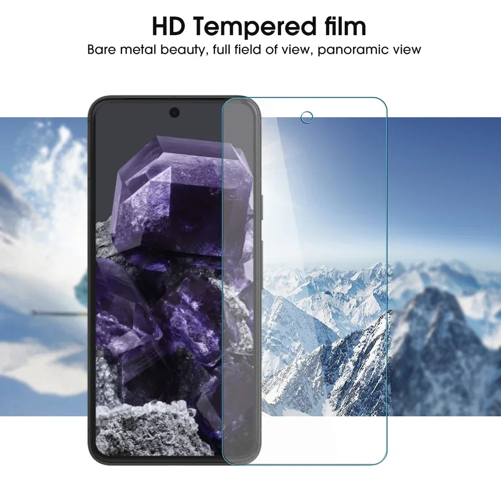 3-Pack Tempered Glass Screen Protector for Google Pixel 9 Series