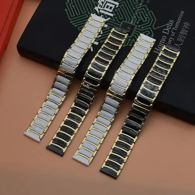 Replacement Ceramic & Metal Band for Samsung Galaxy Watch 8 & Galaxy Watch 8 Classic