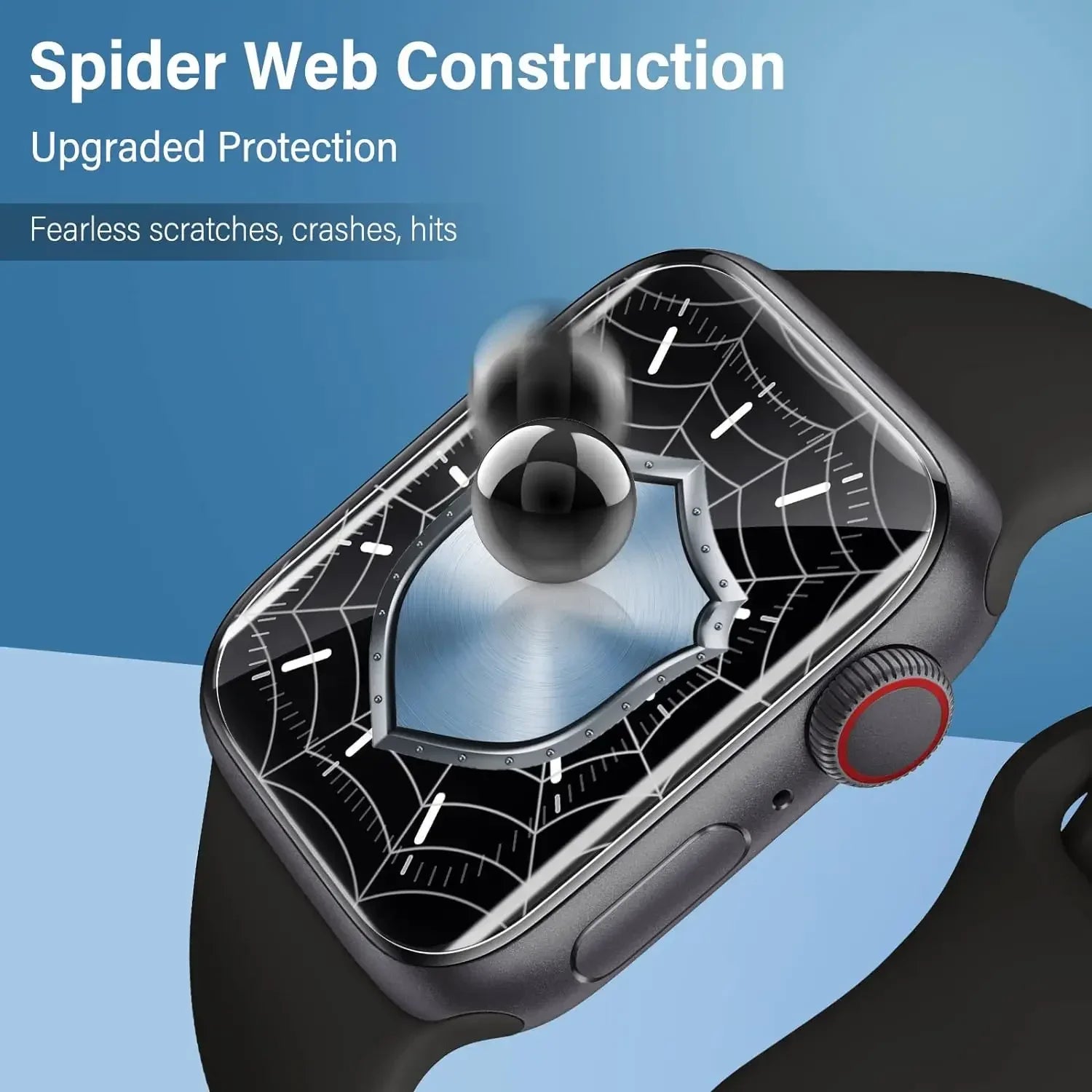 Full-Cover HD Screen Protector for Apple Watch