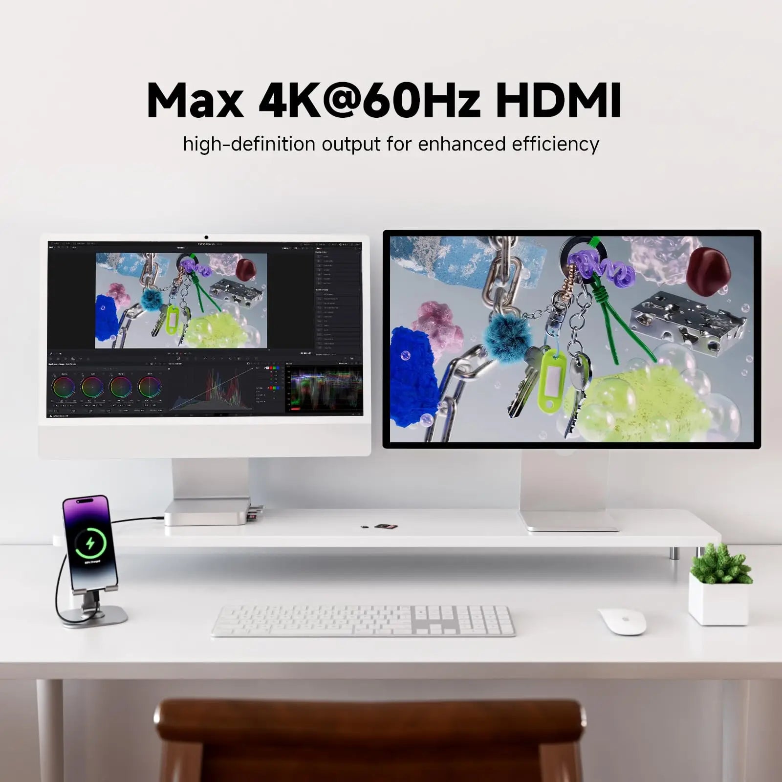 Minisopuru iExpandMate DS802PRO Hub for iMac 24”