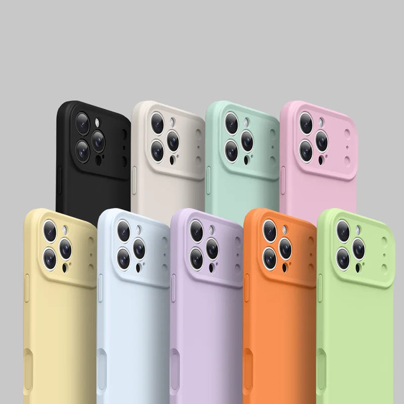Protective Liquid Silicone MagSafe Case for iPhone 17 Series