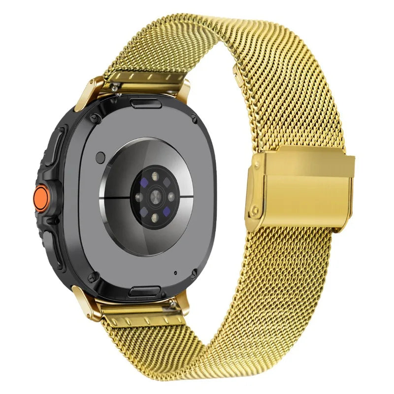 Adjustable Milanese Loop Metal Strap for Samsung Galaxy Watch 8 &  Galaxy Watch 8 Classic