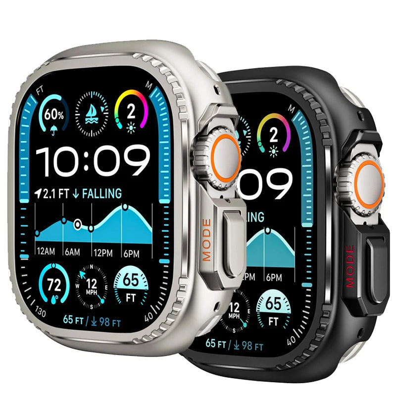 Durable Metal Bumper Frame for Apple Watch