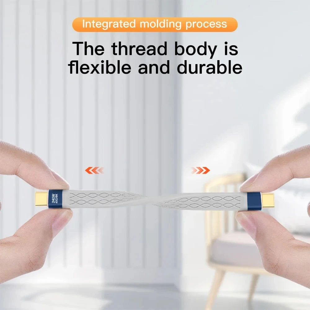 NNBILI USB4 40Gbps USB-C to USB-C Cable