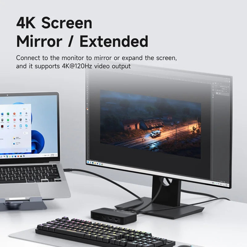 Hagibis USB-C 4K HDMI KVM Switch