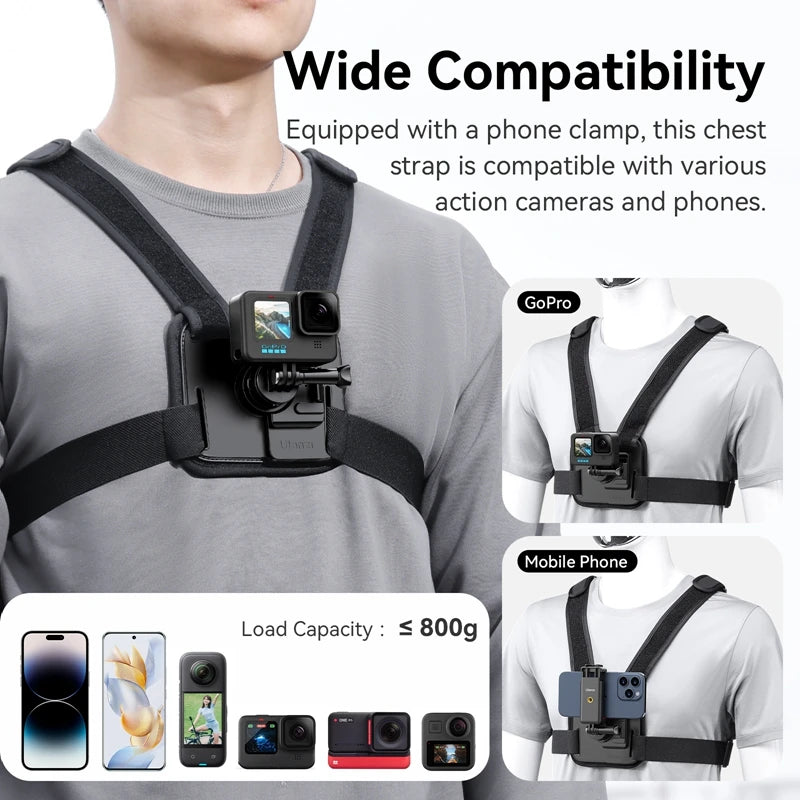 Ulanzi Go-Quick II Magnetic Chest Strap Mount