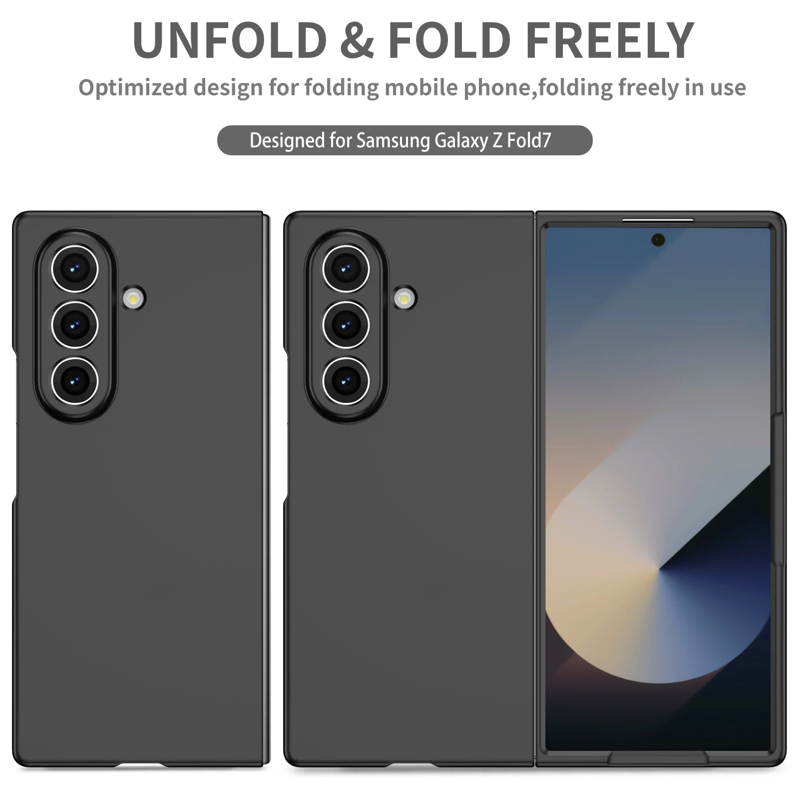 Stylish Folding Protective Case for Samsung Galaxy Z Fold 7
