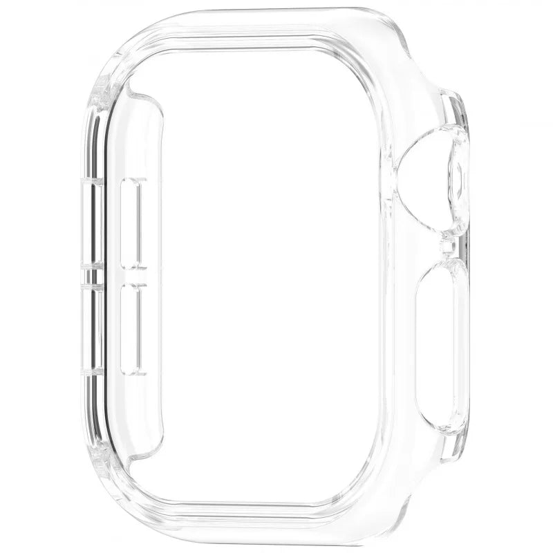 Hollow PC Bumper Case with Screen Protector for Apple Watch