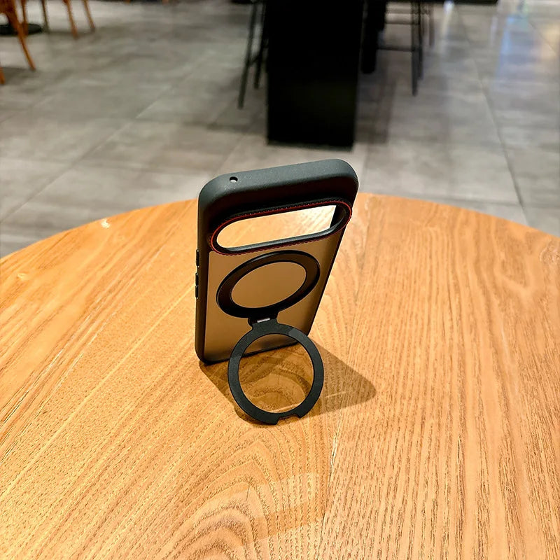 Google Pixel 10 Series Luxury Magnetic Case with 360° Kickstand & Ring Holder