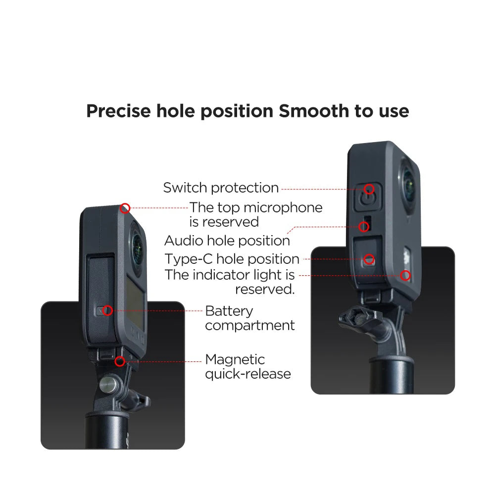 Anti-Scratch Silicone Case for DJI Osmo 360