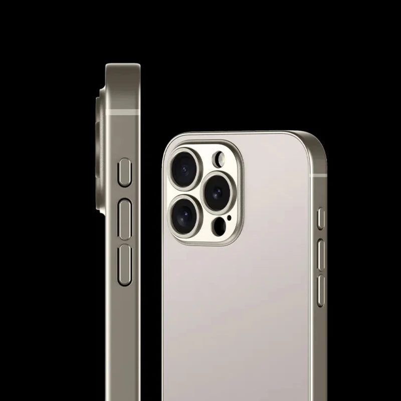 Premium Frosted Matte Lens Protective Case for iPhone 16 Series