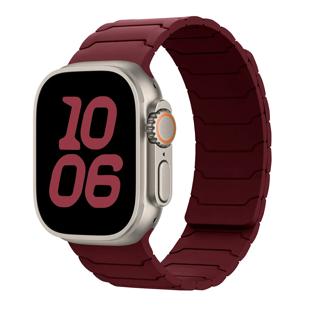 Premium Magnetic Silicone Band for Apple Watch