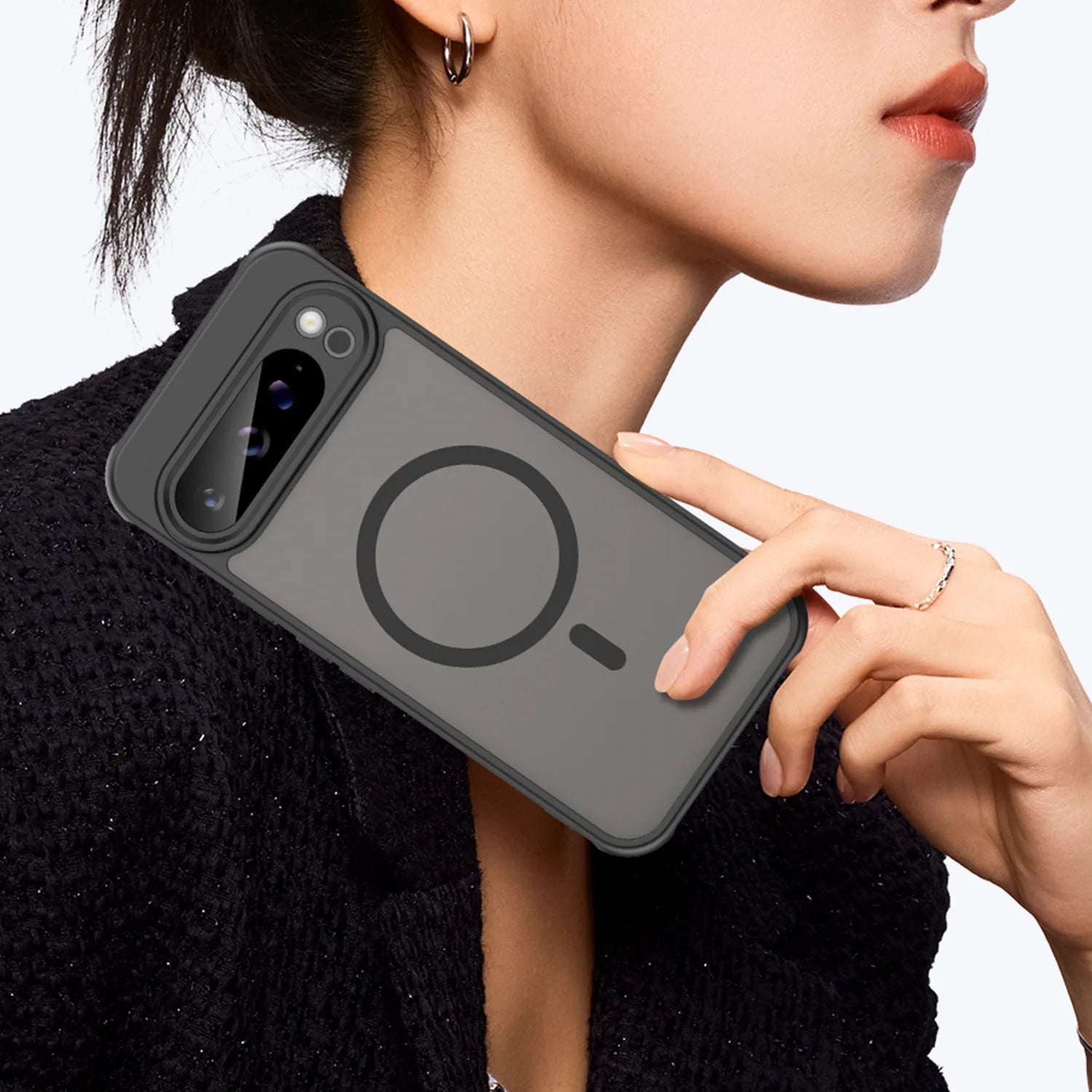 Google Pixel 9 Series Full Coverage Matte Magnetic Phone Case