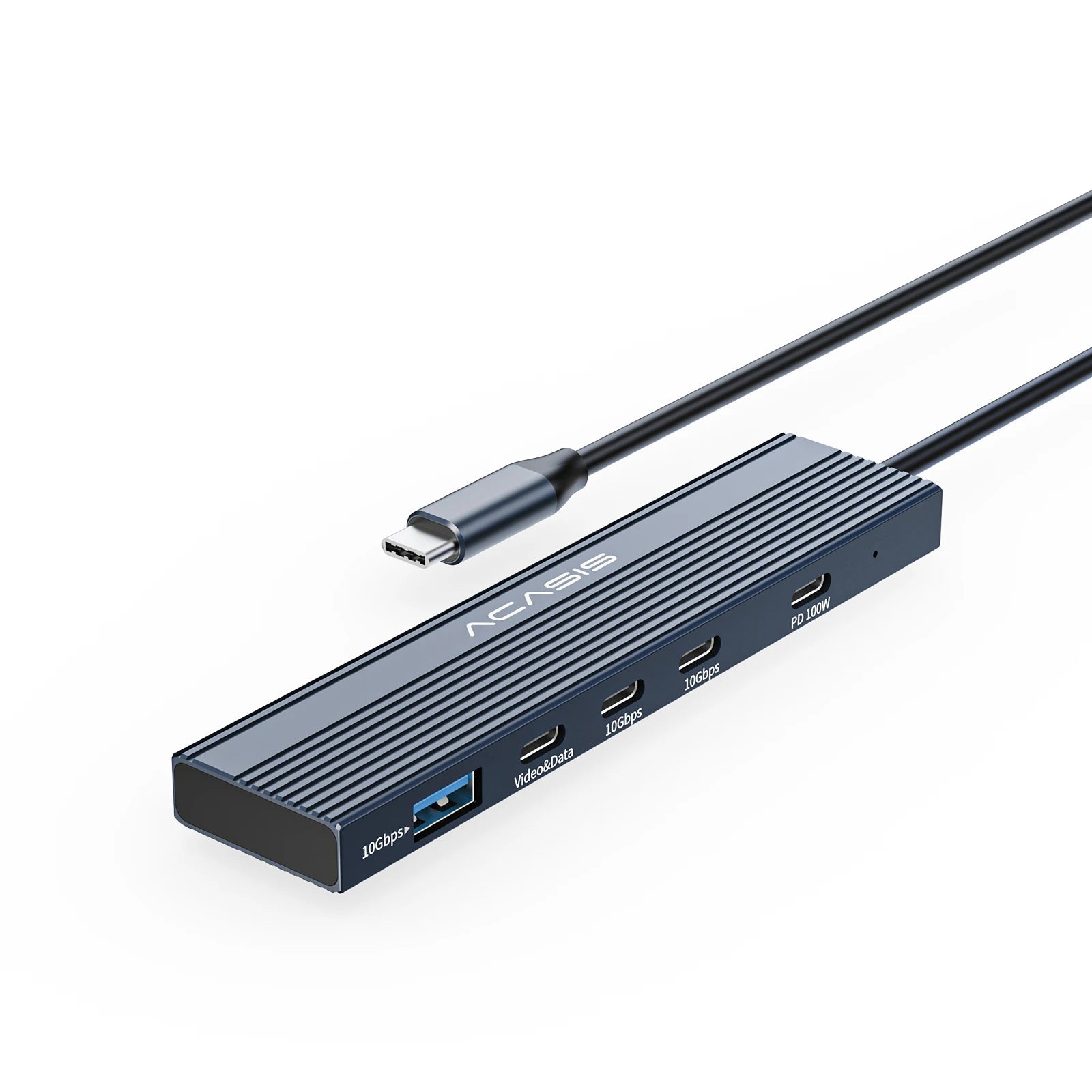 Acasis 10Gbps USB-C Hub Docking Station with 4K/60Hz Video Output