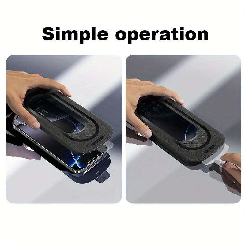 2-Pack Easy Install Tempered Glass Anti-Spy Privacy Screen Protector for iPhone 16 Series