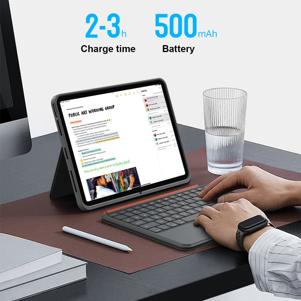 WiWU Bluetooth Detachable Keyboard for iPad Air M3 (2025)