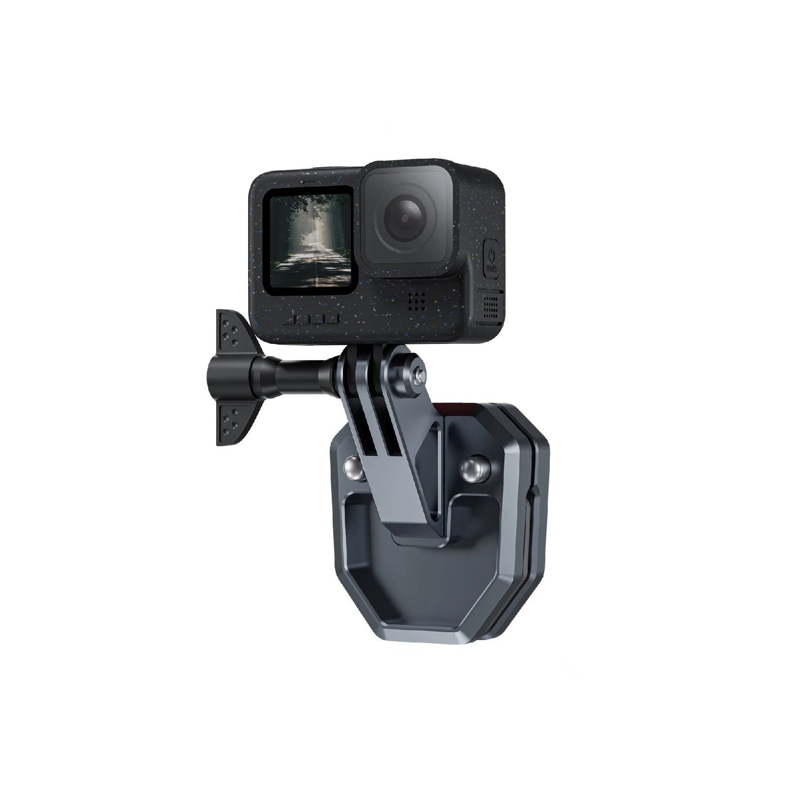 TELESIN Windshield Clamp Mount for Action Cameras
