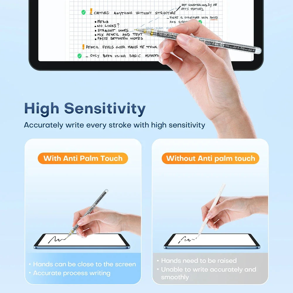 ASOMETECH Fast Charging Bluetooth Stylus for iPad