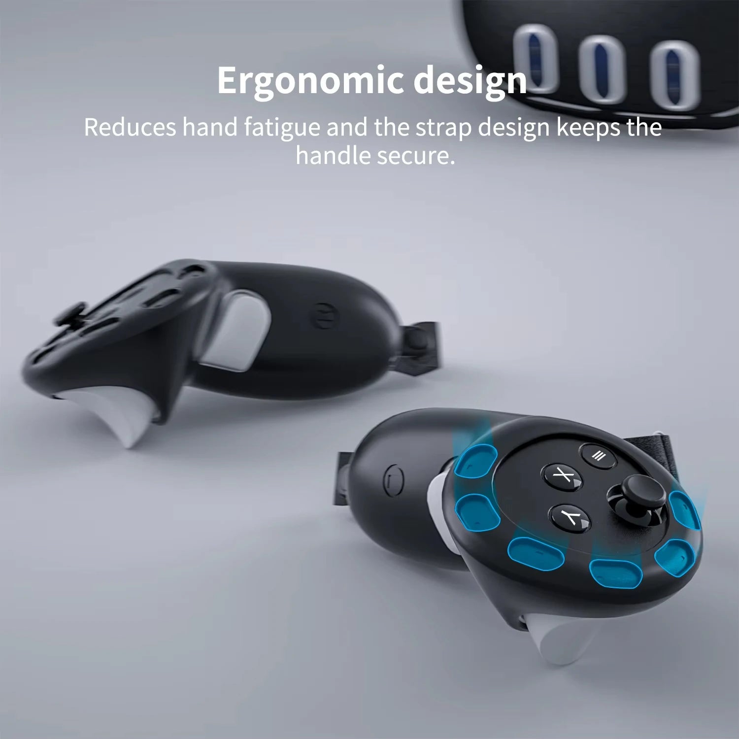 Silicone Protective Cover Bundle for Meta Quest 3