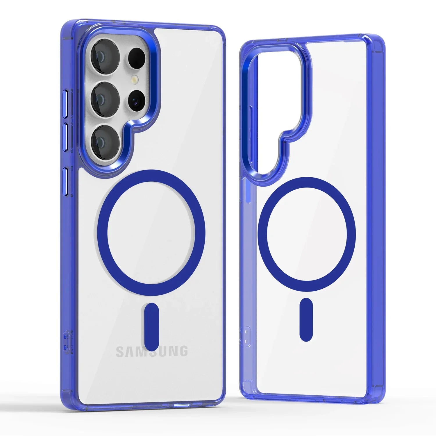 Premium Acrylic Transparent Magnetic Case for Samsung Galaxy S25 Series