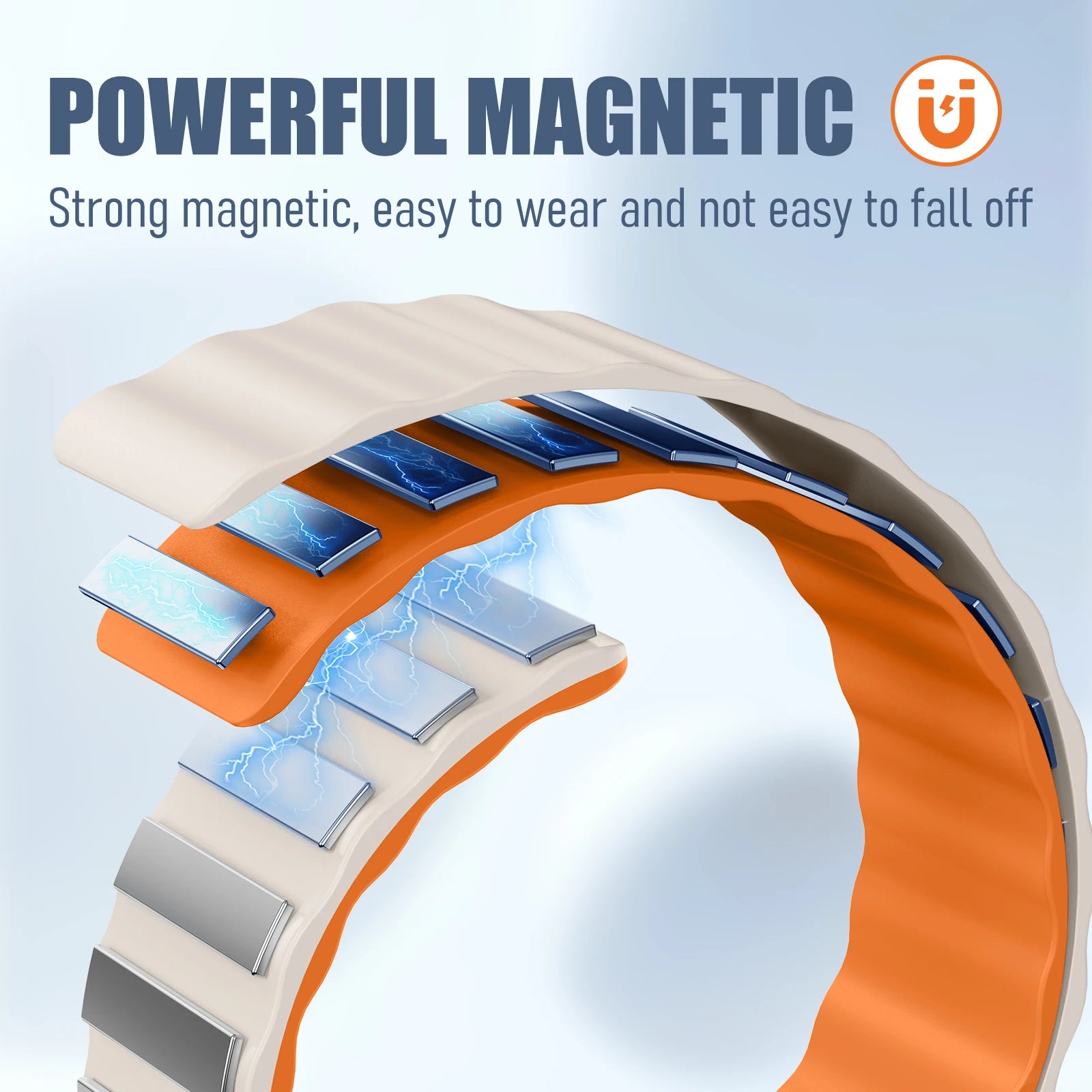 Adjustable Magnetic Sport Band for Samsung Galaxy Watch 7