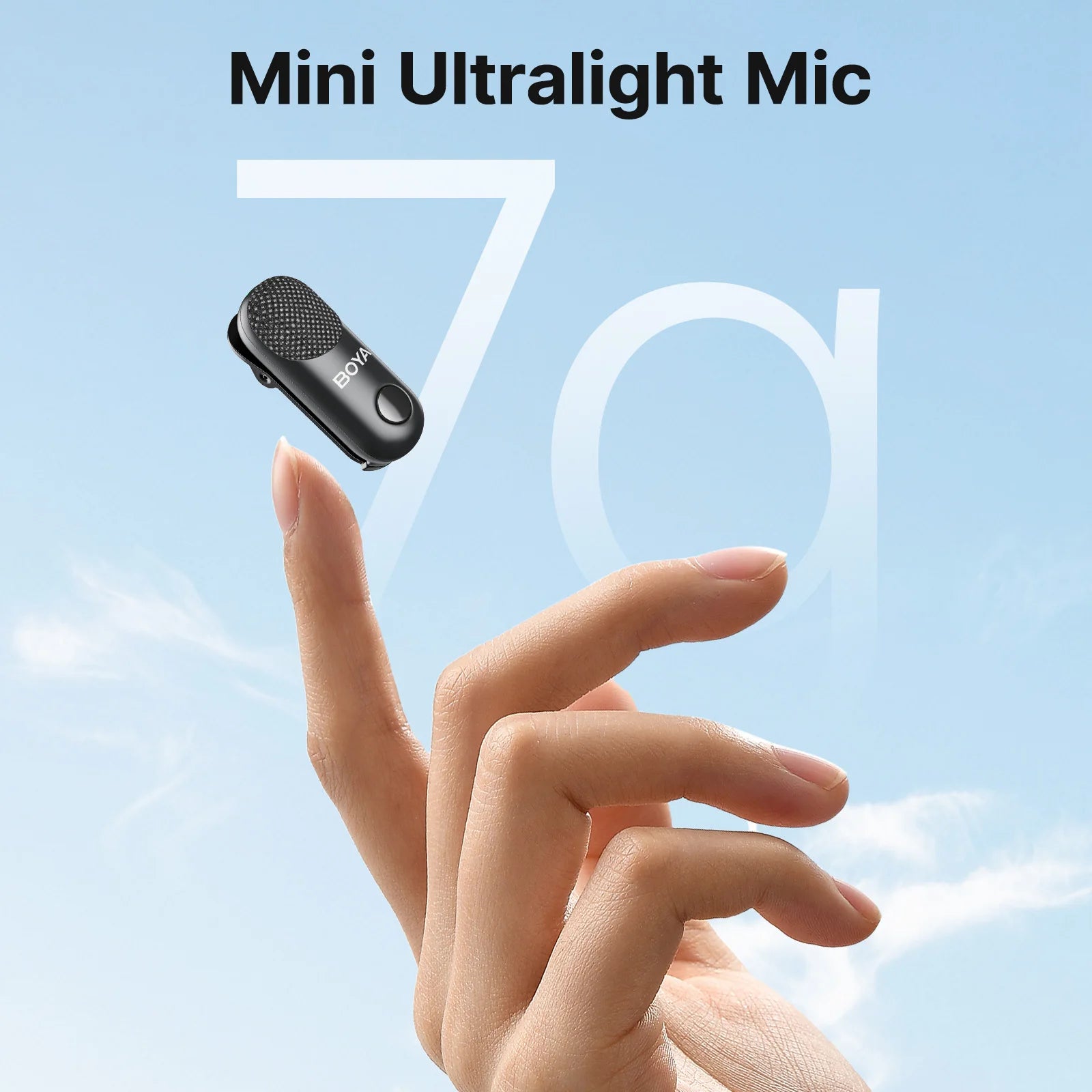 BOYA Magic Wireless Lavalier Microphone