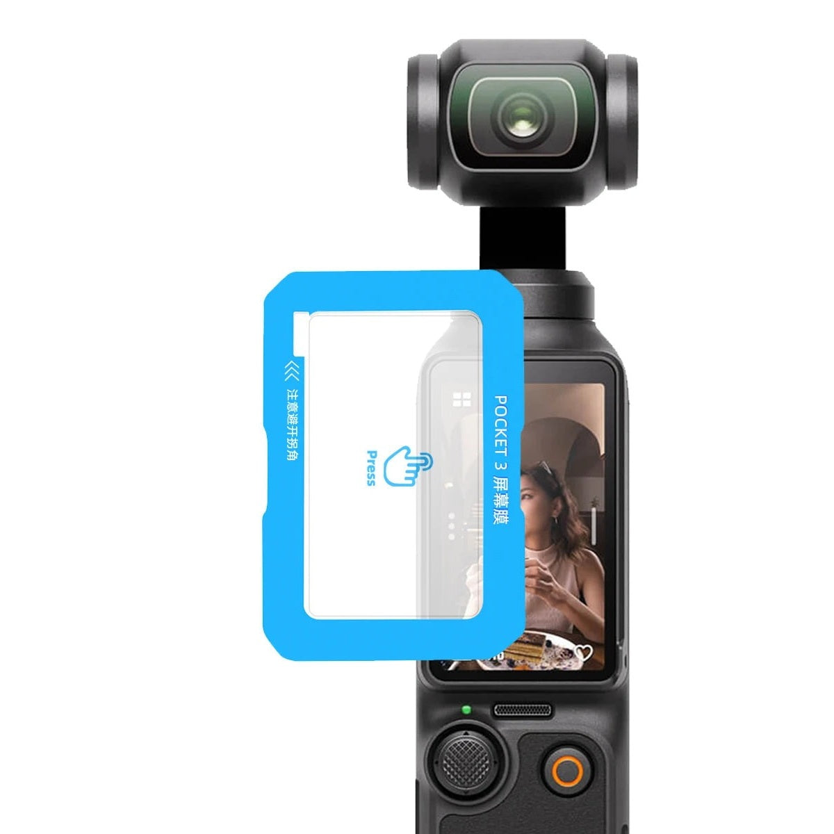 9H Hardness Tempered Glass Screen Protector for DJI Osmo Pocket 3