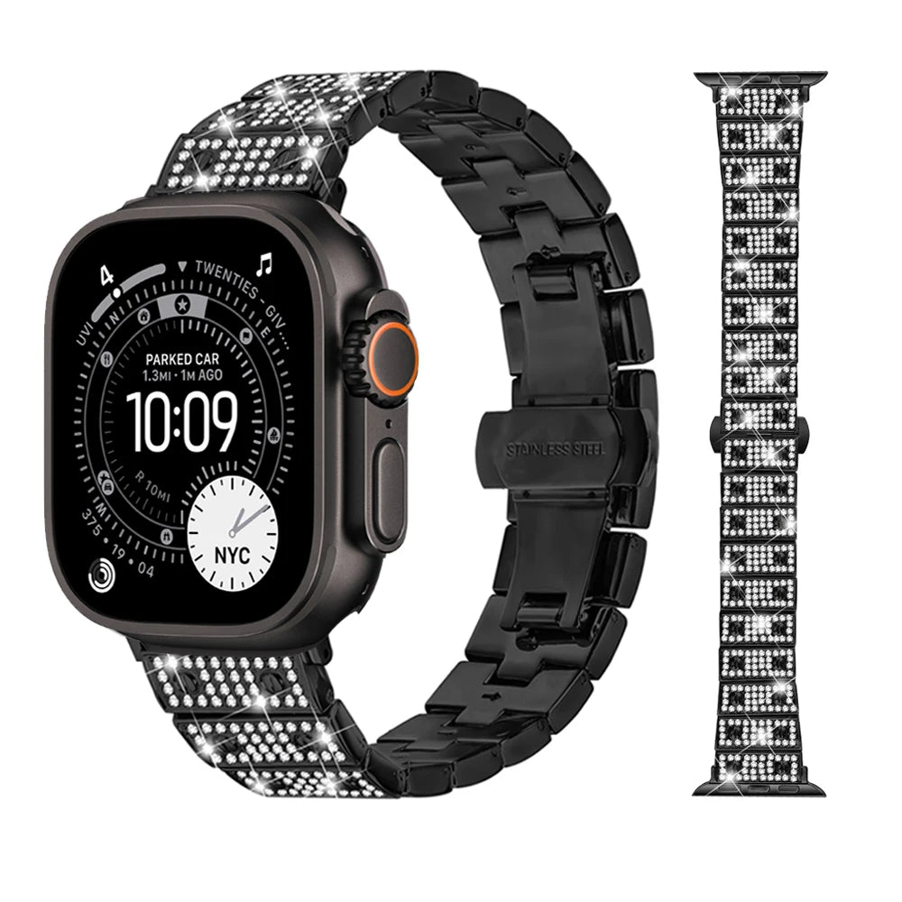 Sparkling Diamond Glitter Strap for Apple Watch