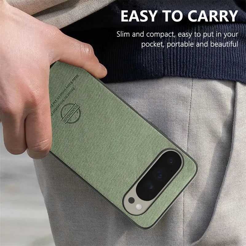 Premium Leather Shockproof Protective Case for Google Pixel 9 Series