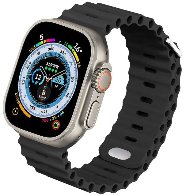 Premium Silicone Ocean Band for Apple Watch
