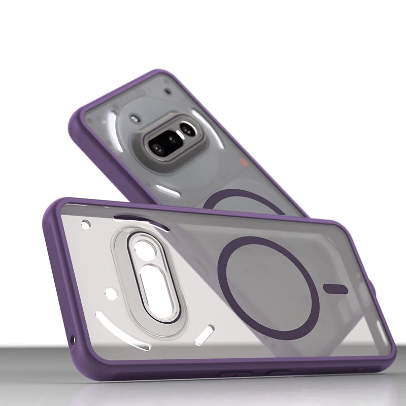 Anti-Fingerprint Semi-Transparent Case for Nothing Phone 3a / 3a Pro