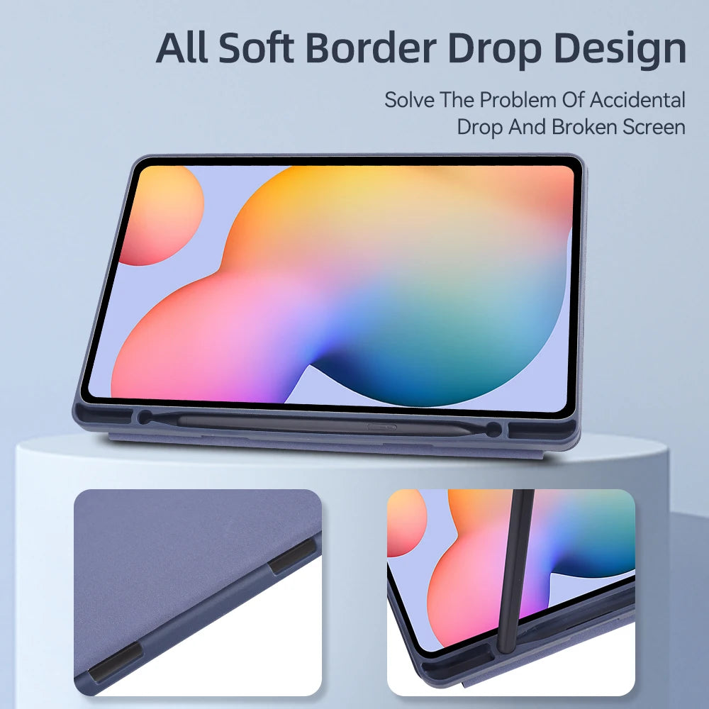 Smart PU Leather Case for Samsung Galaxy Tab S9