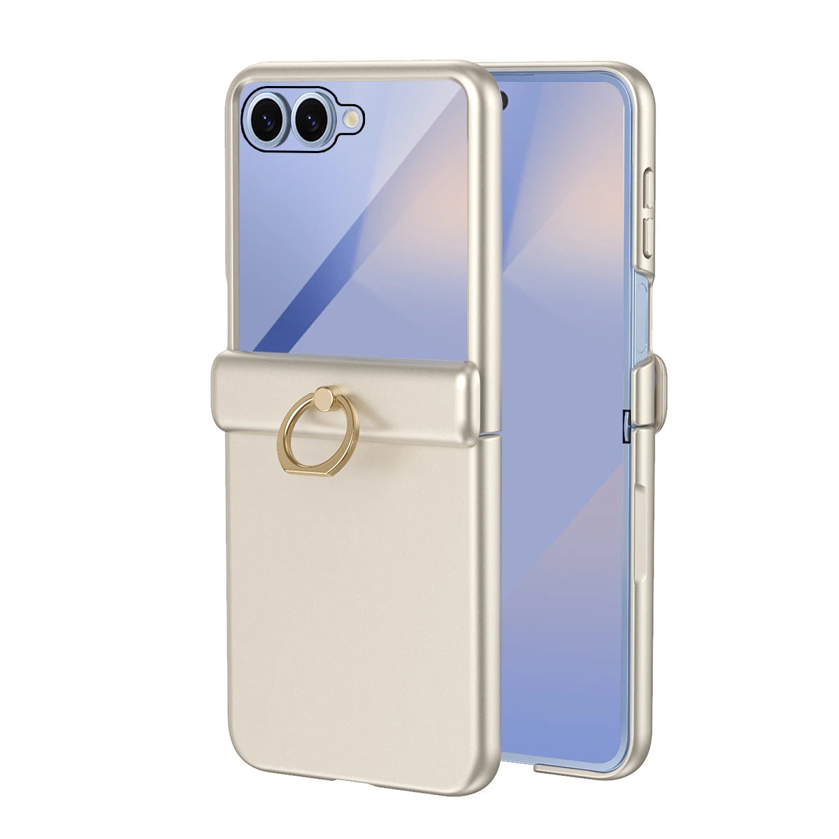 Elegant Matte Plating Shockproof Case for Samsung Galaxy Z Flip 7