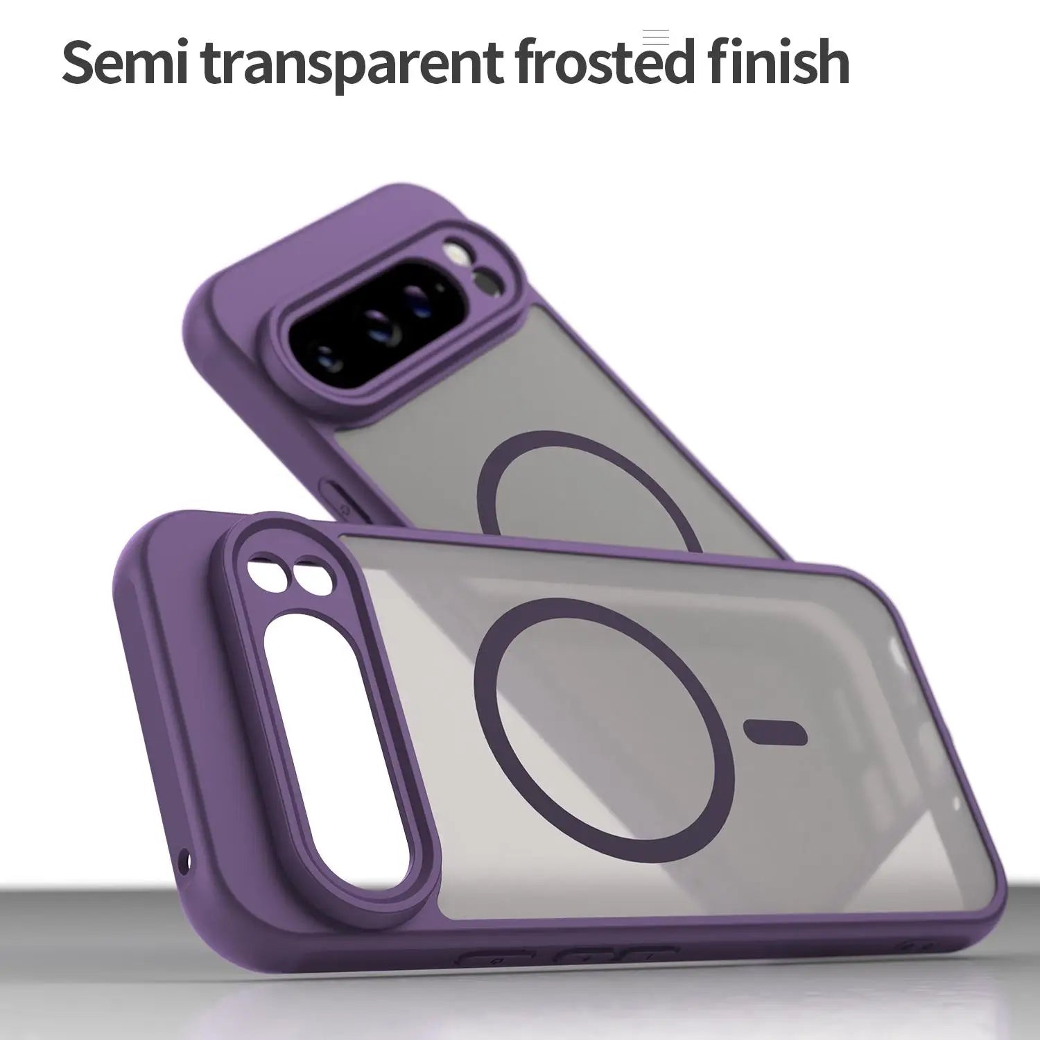 Google Pixel 9 Series Fine Hole Texture Magnetic Protective Case