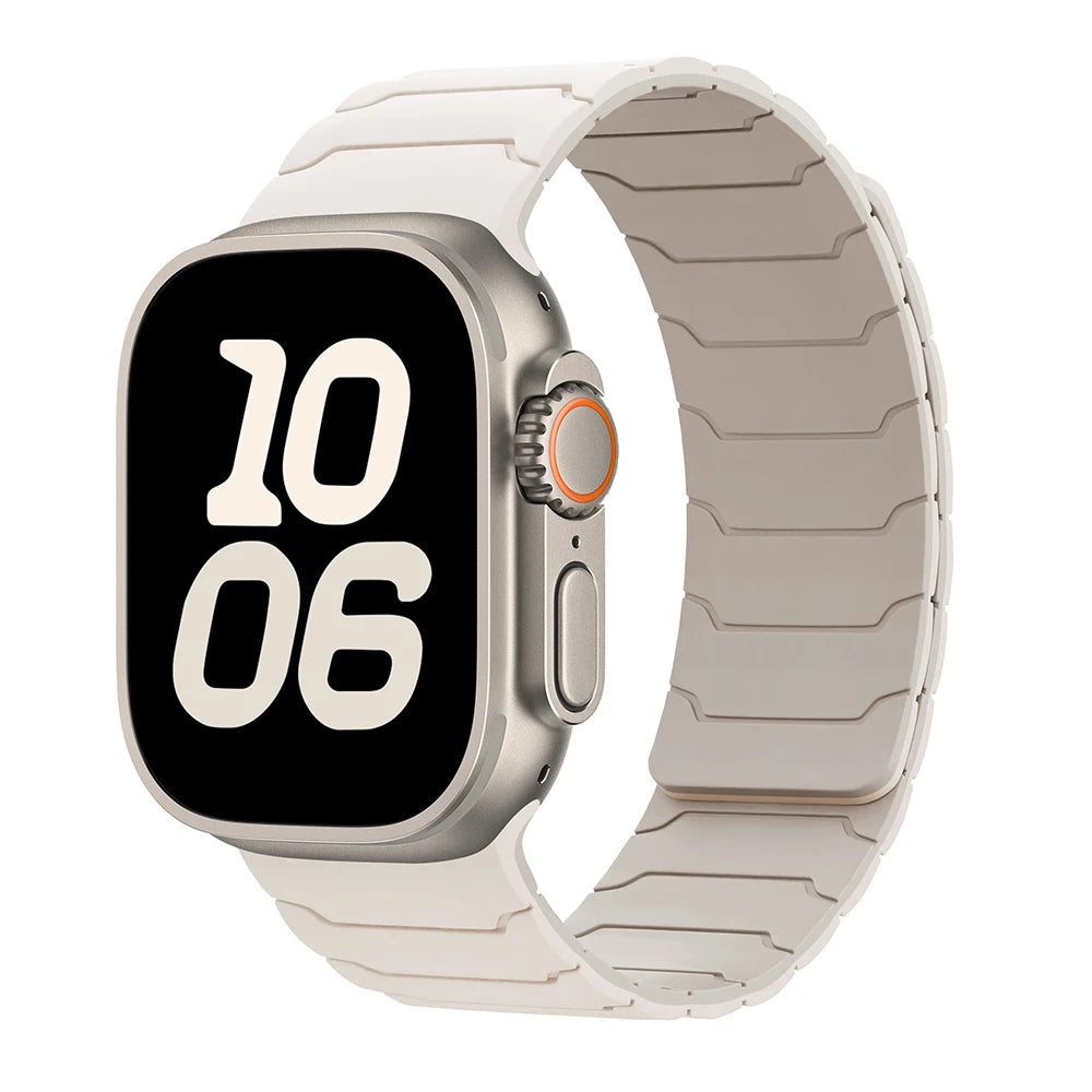 Premium Magnetic Silicone Band for Apple Watch