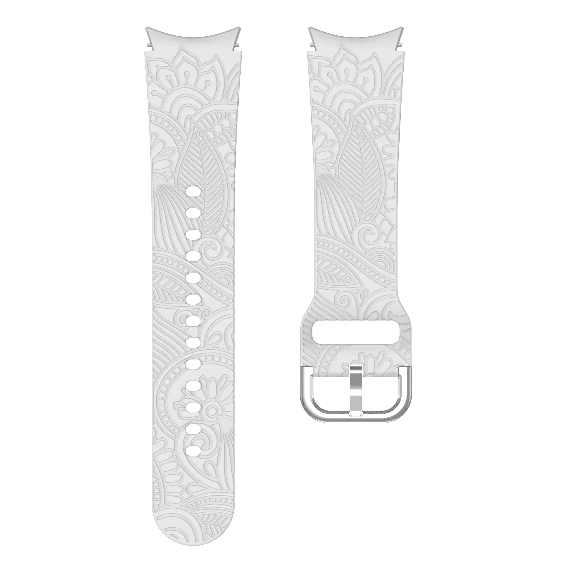 Premium Silicone Engraved Strap for Samsung Galaxy Watch 7