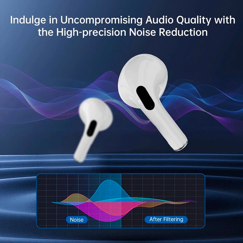 UYUXIO TWS In-Ear Earbuds with Touchscreen Display